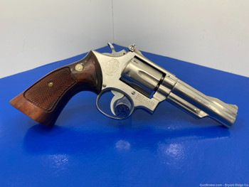1972 Smith Wesson 66 NO DASH Stainless 4" *ULTRA RARE EARLY PRODUCTION*