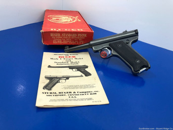 1979 Ruger Standard .22 LR Blued 4 3/4" *BEAUTIFUL SEMI-AUTO PISTOL*