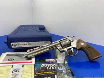 2020 Colt Python .357 Mag Stainless 6" *GORGEOUS SNAKE SERIES REVOLVER!*