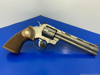 2020 Colt Python .357 Mag Stainless 6" *GORGEOUS SNAKE SERIES REVOLVER!*