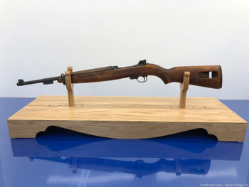 1945 U.S. Carbine Inland .30 M1 Carbine Blue 18" *GORGEOUS WWII RIFLE!*