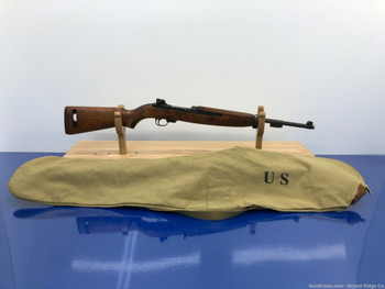 1945 U.S. Carbine Inland .30 M1 Carbine Blue 18" *GORGEOUS WWII RIFLE!*