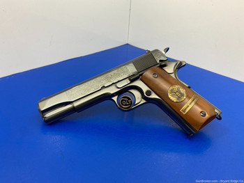 1969 Colt Government World War I MEUSE ARGONNE .45acp Blue 5" * 1 of 7500 *