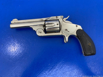 Smith Wesson Model 2 Baby Russian .38 S&W Nickel *AWESOME TOP BREAK!*