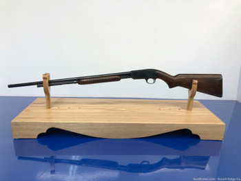 1952 Winchester 61 Smoothbore .22 Long Shot Blue 24" *AMAZING PUMP ACTION!*