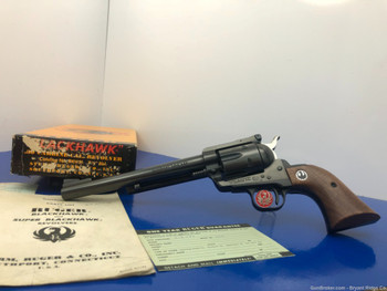 1968 Ruger Blackhawk .30 Carbine Blue 7 1/2" *VERY EARLY PRODUCTION MODEL*