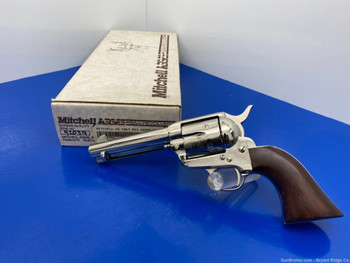 Mitchell Arms Single Action Army .45 Colt Nickel 4 3/4" *INCREDIBLE SAA*