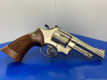 1980 Smith Wesson 29-2 .44 Mag Nickel 4" *ABSOLUTELY GORGEOUS* 