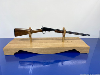 1932 Winchester 06 .22 S/L/LR Blue 20" *STUNNING PUMP ACTION RIMFIRE RIFLE*