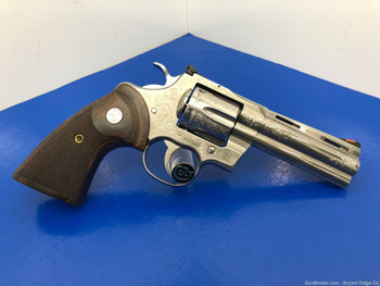 2020 Colt Python .357 Mag 4.25" *PHENOMENAL FACTORY ENGRAVED MODEL*