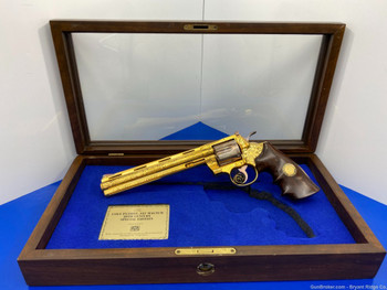 Colt Python 20th Century Collection *FACTORY ENGRAVED GOLD & SILVER INLAY*