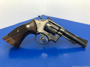 1974 Smith Wesson 18-3 .22lr Blue 4" *EARLY PINNED BARREL & RECESSED MODEL*