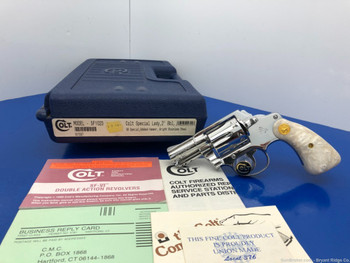 1996 Colt Special Lady 2" *FACTORY BRIGHT STAINLESS* Extraordinarily RARE