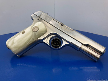 1942 Colt Automatic M1908 Type IV .380 Nickel 3 3/4" *LIMITED MANUFACTURE!*