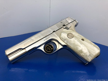 1942 Colt Automatic M1908 Type IV .380 Nickel 3 3/4" *LIMITED MANUFACTURE!*