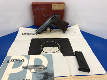 Walther PPK .22LR 3" *ABSOLUTELY INCREDIBLE SEMI AUTO* Ultra Rare Example