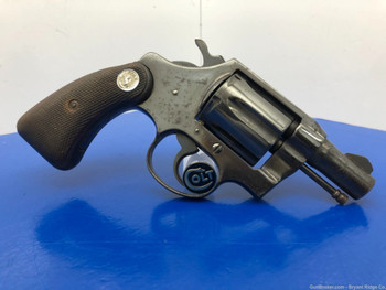 1970 Colt Detective Special .38 Special Blue 2" *SECOND ISSUE MODEL!*