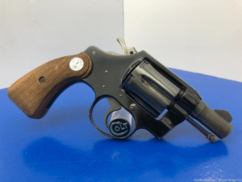 1966 Colt Cobra .38 Spl Blue 2" *STUNNING FIRST ISSUE MODEL!*