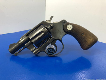 1971 Colt Detective Special .38 Spl Blue 2" *AMAZING SECOND ISSUE MODEL!*