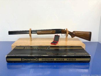 1990 Browning Citori 12 ga Blue 28" *STUNNING OVER UNDER SHOTGUN*