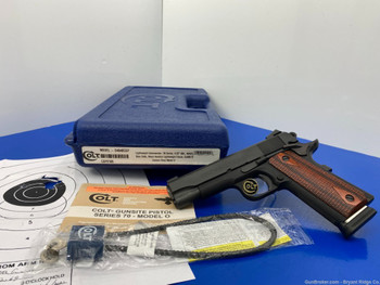 Colt Lightweight Gunsite .45 ACP Blue 4 1/4" *GORGEOUS SEMI AUTO PISTOL*