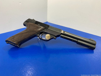 Hi-Standard Olympic .22 Short Blue 6 3/4" *EXCELLENT SEMI AUTO PISTOL!*