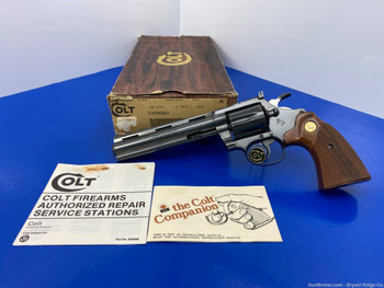 1981 Colt Diamondback .38spl Royal Blue 6" *ULTRA RARE 6" .38spl MODEL*