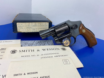 Smith Wesson 40 .38 S&W Spl Blue 2" *FULLY CONCEALED HAMMER MODEL!*