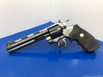 1991 Colt Python .357 Mag Blue 6" *DESIRABLE GERMAN IMPORT MODEL!*