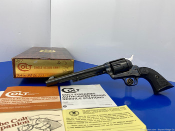 1982 Colt Single Action Army .44-40 Win Blue 7 1/2"*NEW OLD STOCK EXAMPLE*