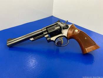 1973 Smith Wesson 19-3 .357 Mag Blue 6" *EARLY PINNED & RECESSED MODEL*