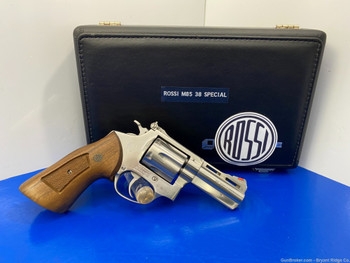 1989 Rossi Interarms M85 .38 Special Stainless 3" *LIMITED PRODUCTION*