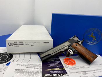 2019 Colt MKIV National Match Gold Cup .45 ACP Blue 5" *STUNNING PISTOL!*