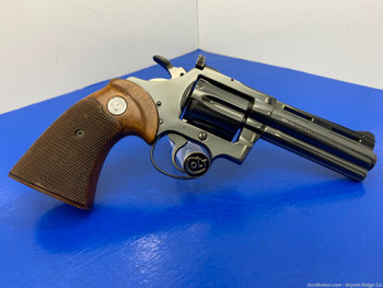 1967 Colt Diamondback .38 Special Blue 4" *2nd YEAR PRODUCTION MODEL*