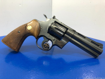 1967 Colt Python .357 Mag Blue 4" *GORGEOUS DOUBLE ACTION REVOLVER*