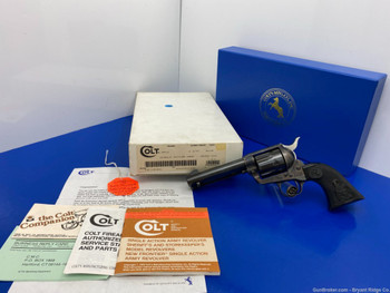 1993 Colt SAA 3rd Gen .45 colt Blue 4 3/4" *ABSOLUTELY GORGEOUS & MINT*