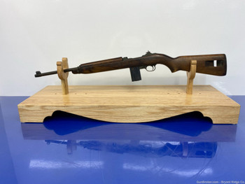 US M1 Carbine Rockola .30 Cal Blue 18" *AWESOME WWII SEMI AUTO RIFLE*