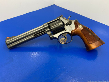 1984 Smith Wesson 586 .357 Mag Blue 6" *NO DASH DOUBLE ACTION REVOLVER*