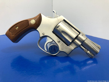 Smith Wesson 60 .38 S&W Spl Stainless 2" *SIMPLY STUNNING EXAMPLE*