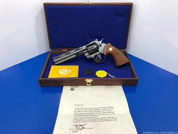 1977 Colt Python .357 Mag Blue 6" *TIMELESS COLT SNAKE* Amazing Example