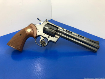 1977 Colt Python .357 Mag Blue 6" *TIMELESS COLT SNAKE* Amazing Example