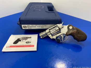 Colt Cobra .38 Special+P Stainless 2" *ABSOLUTELY BREATHTAKING REVOLVER*