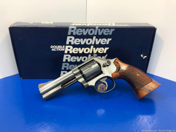 1985 Smith Wesson 586 No-Dash .357 Mag Blue 4" *GORGEOUS DOUBLE ACTION*