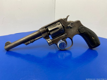 Smith Wesson .32 Hand Model Ejector .32 Long Blue 4 1/4" *EXCELLENT FIND*