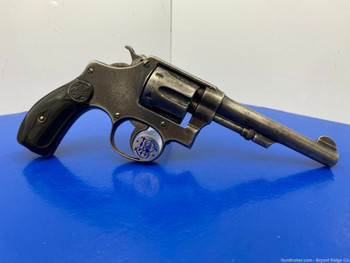 Smith Wesson .32 Hand Model Ejector .32 Long Blue 4 1/4" *EXCELLENT FIND*