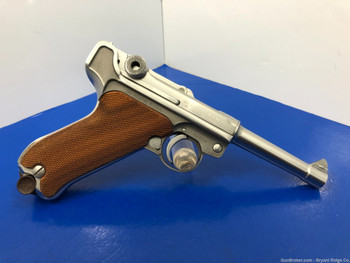 Stoeger American Eagle Luger 9mm Stainless 4" *COVETED STAINLESS LUGER*