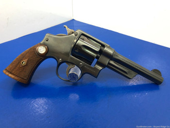 1934 Smith Wesson Heavy Duty .38-44 (.38 SPL) Blue 5" *INCREDIBLE S&W*