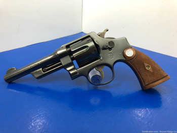 1934 Smith Wesson Heavy Duty .38-44 (.38 SPL) Blue 5" *INCREDIBLE S&W*