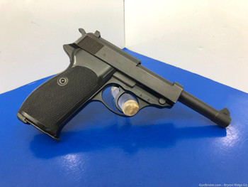 1960 Walther P38 9mm Blue 4.9" *DESIRABLE GERMAN SEMI AUTOMATIC PISTOL*