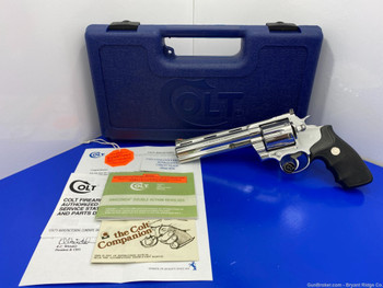 1994 Colt Anaconda *BRIGHT STAINLESS* 6" *SUPER RARE .45colt MODEL* 